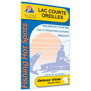Fishing HotSpots WI - LacCourteOreilles&GrindstnFW