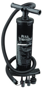 Full Throttle Hand Pump - Dual Action Black