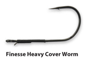 Gamakatsu Finesse HC Worm - 3/0 NSB 4pk