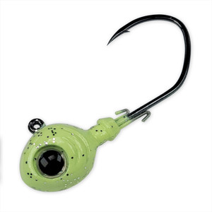 Gamakatsu G-Fin Trickyhead - 1/8oz 3/0 Black 3pk