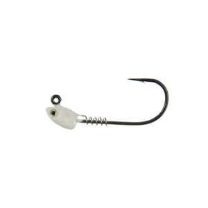Gamakatsu Swim Bait Head Wgt - 1/8oz 4/0 Pearl 3pk