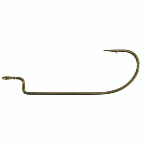 Gamakatsu Worm Offset - 2/0 Bronze 6pk