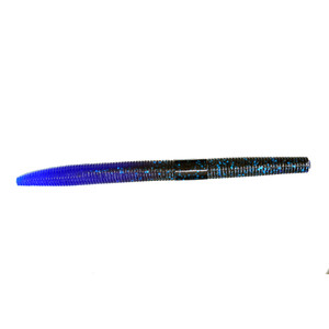 Gambler Fat Ace 6'' - Blk Blue Glit Blue Tip 5pk