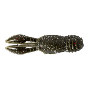 Great Lakes Finesse - Juvy Craw - 2.1'' Grn Pkn Red Flt 7pk