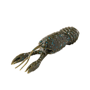 Great Lakes Finesse - Mic Juvy Craw - 2'' Green Pumpkin Blue 8pk