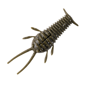 Great Lakes Finesse - Ned Bug - 2.25'' Green Pumpkin Flt 6pk