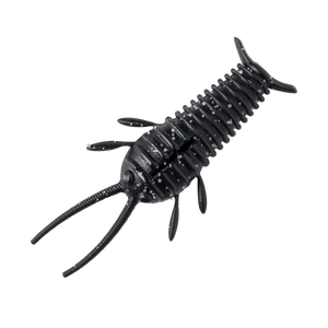 Great Lakes Finesse - Ned Bug - 2.25'' Matte Black Flt 6pk