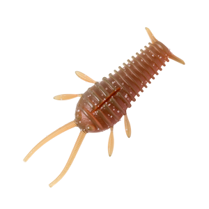 Great Lakes Finesse - Ned Bug - 2.25'' Motor Oil 6pk