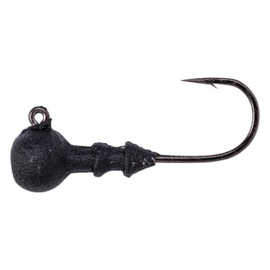Great Lakes Finesse - Stealth Ball Jig - 1/8oz 1.25'' Matte Black 3pk