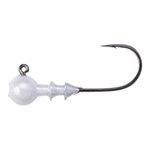Great Lakes Finesse - Stealth Ball Jig - 1/8oz 1.375'' Pearl Wht 3pk