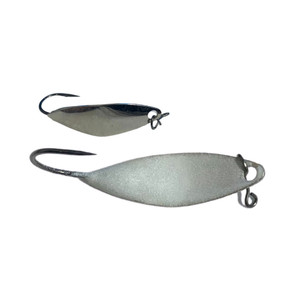 Great Lakes Finesse - Taco Spoon - 1/16oz 1.25'' Pearl Glow Slv