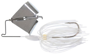 Greenfish Hammer Head Buzz - 1/4oz White/Nickel Blade