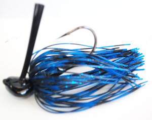 Greenfish Skipping Jig HD3/8 - Black/Blue