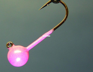 Hawken Aerojig - 1/4oz W/Gama Pearl Pink 6pk