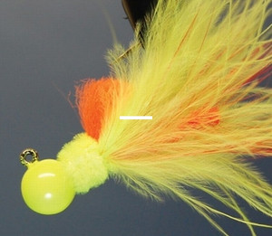 Hawken Aerojig - 1/8oz Marabou Chart 6pk