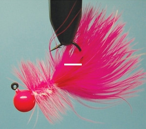 Hawken Woolly Bugger Jig Co - 1/8oz FL Pink 6pk