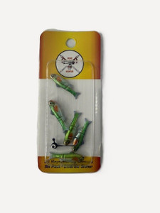 HeadHunter Keystone Minnow - 1/16oz Emerald Shad 6pk