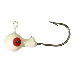 HeadHunter Round Jig Head - 1/16oz White