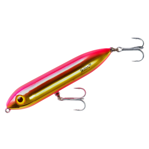 Heddon Super Spook Jr - 3.5'' Gold/Pink