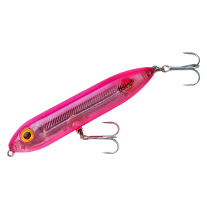 Heddon Super Spook Jr - 3.5'' Pink/Silver Insert