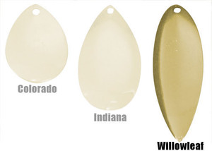 Hildebrandt Gen Prem Blade - #6 Willow Gold 3pk