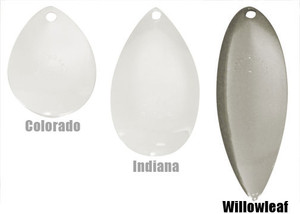 Hildebrandt Gen Prem Blade - #6 Willow Nickel 3pk