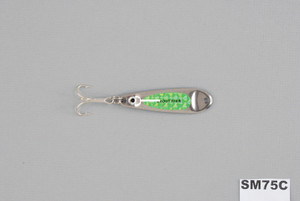 Hopkins Shorty Smthie Treble - SS 3/4oz 2.5'' Chart/Glow