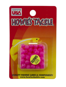 Howie's Beads - 6mm Pink Glow 50pk