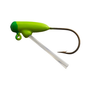 Innovative Sport - Slow Fall Jig - 1/8oz Chartreuse/Green