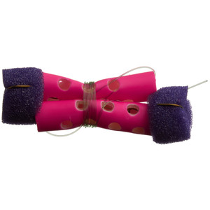 J&N Sponge Worm - 2pk Flo.Pink