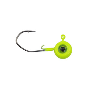 Jenko SlasherCrappie Jighead - 1/32oz Chartreuse 5pk