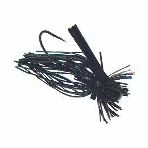 Jewel Bait - Finesse Jig 5/16 - Black/Blue Flash 2pk