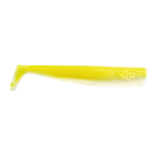 JYG Pro Swym PaddleTail - 3'' Highlighter Pearl 6pk