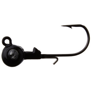Kalins Google Eye Jighead - 1/4oz Black 3pk