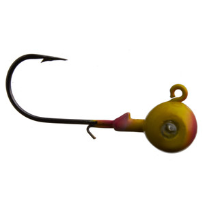 Kalins Google Eye Jighead - 3/8oz Purple/Chartreuse 3pk