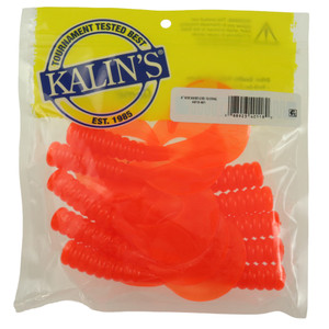 Kalins Mogambo Grub 6'' - 6'' Orange 10pk