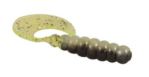 Kalins TripleThreat Grub 2'' - Chartreuse Shad 10pk