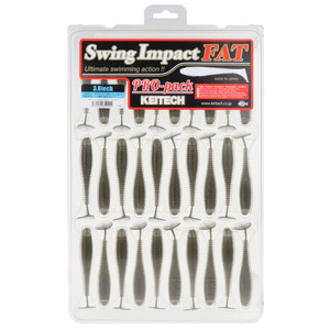 Keitech FatSwingImpact ProPk - 3.8'' Tennessee Shad 30pk