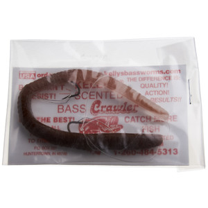 Kelly's Bass Crawler - Wdless - 6.5'' Neutral Cleartail
