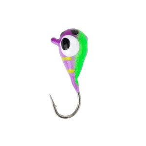Lake Effect - Tungsten Ice Jig - 5mm Cabbagetiger - 717-5MM
