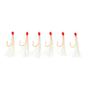 Eagle Claw - Lazer Sharp - Hage FS Sabiki RigF - #6 (6)Hooks; Red HEagle Claw - d - L946RFH-6
