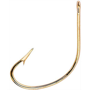 Eagle Claw - Lazer Sharp - Kahle Offset - 2/0 Gold 8pk