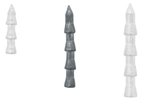 Eagle Claw - Lazer Sharp - Nail Sinker - 1/16oz LEagle Claw - d 10pk