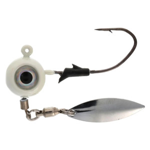 Eagle Claw - Lazer Sharp - PrV EEye Usp BallHd - 3/8oz 3/0 PEagle Claw - rl Wht Glow 2pk