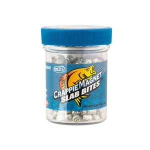 Leland Crappie MagSlab Bites - Silver Glitter 1Jar