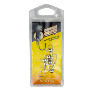 Leland CrappieMagnet DblCros - 1/16oz Nickel 5pk