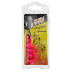 Leland CrappieMagnet DblCros - Pink 5pk