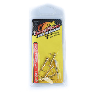 Leland CrappieMagnet Replace - 1/16oz Gold 5pk