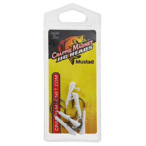 Leland CrappieMagnet Replace - 1/16oz White 5pk