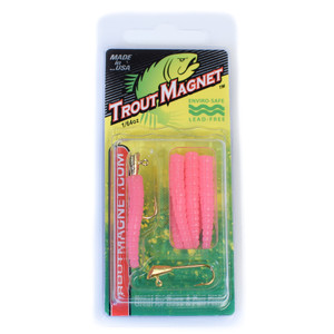 Leland NoLead Trout Magnet - Pink 1/64oz 9pk